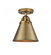 Appalachian - 1 Light - 8 inch - Brushed Brass - Semi-Flush Mount (3442|288-1C-BB-M13-BB-LED)