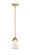 Bell - 1 Light - 5 inch - Satin Gold - Stem hung - Mini Pendant (3442|288-1S-SG-G51)