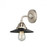 Railroad - 1 Light - 8 inch - Brushed Satin Nickel - Sconce (3442|288-1W-SN-M6-BK-LED)