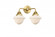 Oxford - 2 Light - 16 inch - Satin Gold - Bath Vanity Light (3442|288-2W-SG-G531-LED)