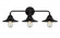 Railroad - 3 Light - 26 inch - Matte Black - Bath Vanity Light (3442|288-3W-BK-M6-BK)