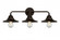 Railroad - 3 Light - 26 inch - Oil Rubbed Bronze - Bath Vanity Light (3442|288-3W-OB-M5-OB-LED)