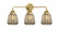 Chatham - 3 Light - 24 inch - Satin Gold - Bath Vanity Light (3442|288-3W-SG-G146-LED)