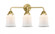 Canton - 3 Light - 24 inch - Satin Gold - Bath Vanity Light (3442|288-3W-SG-G181-LED)