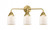 Bell - 3 Light - 23 inch - Satin Gold - Bath Vanity Light (3442|288-3W-SG-G51)