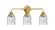 Bell - 3 Light - 23 inch - Satin Gold - Bath Vanity Light (3442|288-3W-SG-G54)