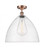 Bristol - 1 Light - 16 inch - Antique Copper - Semi-Flush Mount (3442|516-1C-AC-GBD-164)