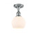 Athens - 1 Light - 6 inch - Polished Chrome - Semi-Flush Mount (3442|516-1C-PC-G121-6)