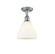 Bristol - 1 Light - 8 inch - Polished Chrome - Semi-Flush Mount (3442|516-1C-PC-GBD-751-LED)