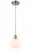 Athens - 1 Light - 6 inch - Polished Chrome - Cord hung - Mini Pendant (3442|516-1P-PC-G121-6)