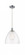 Bristol - 1 Light - 12 inch - Polished Chrome - Cord hung - Mini Pendant (3442|516-1P-PC-GBD-122-LED)