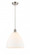 Bristol - 1 Light - 12 inch - Brushed Satin Nickel - Cord hung - Mini Pendant (3442|516-1P-SN-GBD-121-LED)