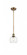 Athens - 1 Light - 6 inch - Brushed Brass - Mini Pendant (3442|516-1S-BB-G122-6-LED)