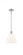 Bristol - 1 Light - 9 inch - Polished Chrome - Mini Pendant (3442|516-1S-PC-GBD-91)