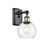 Athens - 1 Light - 6 inch - Black Antique Brass - Sconce (3442|516-1W-BAB-G122-6)