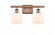 Athens - 2 Light - 16 inch - Antique Copper - Bath Vanity Light (3442|516-2W-AC-G121-6)