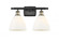 Bristol - 2 Light - 18 inch - Black Antique Brass - Bath Vanity Light (3442|516-2W-BAB-GBD-751-LED)