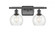 Athens - 2 Light - 16 inch - Oil Rubbed Bronze - Bath Vanity Light (3442|516-2W-OB-G122-6)