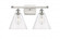 Berkshire - 2 Light - 18 inch - White Polished Chrome - Bath Vanity Light (3442|516-2W-WPC-GBC-82)