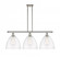Bristol - 3 Light - 39 inch - Polished Nickel - Stem hung - Island Light (3442|516-3I-PN-GBD-122-LED)