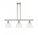Bristol - 3 Light - 36 inch - Polished Nickel - Stem hung - Island Light (3442|516-3I-PN-GBD-754)