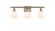 Athens - 3 Light - 26 inch - Antique Brass - Bath Vanity Light (3442|516-3W-AB-G121-6)