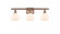 Athens - 3 Light - 26 inch - Antique Copper - Bath Vanity Light (3442|516-3W-AC-G121-6)