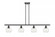 Athens - 4 Light - 48 inch - Oil Rubbed Bronze - Stem hung - Island Light (3442|516-4I-OB-G124-6)