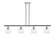 Athens - 4 Light - 48 inch - Polished Chrome - Stem hung - Island Light (3442|516-4I-PC-G124-6)