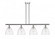 Bristol - 4 Light - 48 inch - Polished Chrome - Stem hung - Island Light (3442|516-4I-PC-GBD-94)