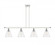 Berkshire - 4 Light - 48 inch - White Polished Chrome - Stem hung - Island Light (3442|516-4I-WPC-GBC-84-LED)