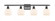 Athens - 4 Light - 36 inch - Matte Black - Bath Vanity Light (3442|516-4W-BK-G121-6-LED)
