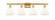 Bristol - 4 Light - 38 inch - Satin Gold - Bath Vanity Light (3442|516-4W-SG-GBD-751)