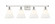 Berkshire - 4 Light - 38 inch - White Polished Chrome - Bath Vanity Light (3442|516-4W-WPC-GBC-81)