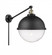 Hampden - 1 Light - 13 inch - Black Antique Brass -Adjustable Swing Arm (3442|237-BAB-HFS-124-BK-LED)