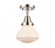 Olean - 1 Light - 7 inch - Polished Nickel - Semi-Flush Mount (3442|447-1C-PN-G321)