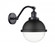 Hampden - 1 Light - 9 inch - Matte Black - Adjustable Sconce (3442|515-1W-BK-HFS-82-BK)