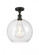Athens - 1 Light - 12 inch - Oil Rubbed Bronze - Semi-Flush Mount (3442|516-1C-OB-G122-12)