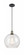 Athens - 1 Light - 12 inch - Black Antique Brass - Cord hung - Mini Pendant (3442|516-1P-BAB-G124-12)