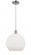 Athens - 1 Light - 12 inch - Polished Chrome - Cord hung - Mini Pendant (3442|516-1P-PC-G121-12)