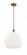 Athens - 1 Light - 14 inch - Brushed Brass - Pendant (3442|516-1S-BB-G121-14)