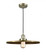 Appalachian - 1 Light - 16 inch - Antique Brass - Cord hung - Mini Pendant (3442|201C-AB-MFR-AB-16)