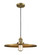 Appalachian - 1 Light - 16 inch - Brushed Brass - Cord hung - Mini Pendant (3442|201C-BB-MFR-BB-16)