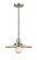 Appalachian - 1 Light - 12 inch - Brushed Satin Nickel - Cord hung - Mini Pendant (3442|201C-SN-MFR-SN-12-LED)