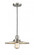 Appalachian - 1 Light - 12 inch - Brushed Satin Nickel - Cord hung - Mini Pendant (3442|201C-SN-MFR-SN-12)