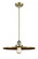 Appalachian - 1 Light - 16 inch - Antique Brass - Stem Hung - Mini Pendant (3442|201S-AB-MFR-AB-16-LED)