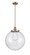 Beacon - 1 Light - 16 inch - Antique Copper - Stem Hung - Pendant (3442|201S-AC-G202-16)