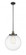 Beacon - 1 Light - 14 inch - Black Antique Brass - Stem Hung - Pendant (3442|201S-BAB-G202-14-LED)