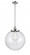 Beacon - 1 Light - 16 inch - Polished Chrome - Stem Hung - Pendant (3442|201S-PC-G202-16-LED)