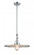 Appalachian - 1 Light - 16 inch - Polished Chrome - Stem Hung - Adjustable Mini Pendant (3442|206-PC-MFR-PC-16-LED)